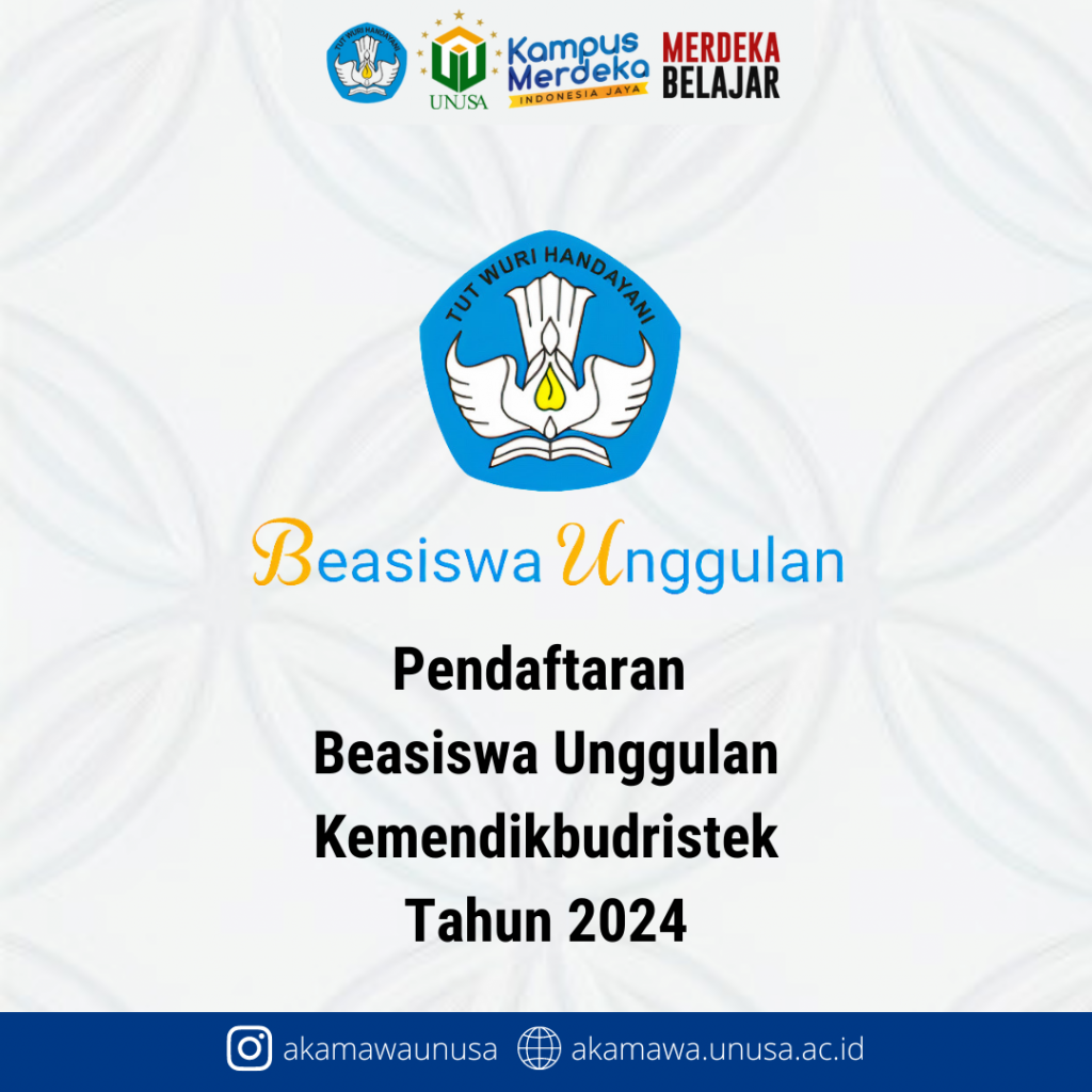 Beasiswa Unggulan Masyarakat Berprestasi Kemendikbudristek Tahun 2024